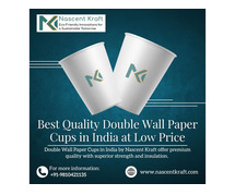 Best Quality Double Wall Paper Cups in India at Low Price