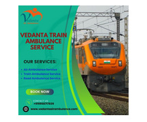 Book a hassle-free Vedanta Train Ambulance with the best medical services in Varanasi