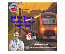 MPM Transit at Mumbai transferred patients into its train ambulance with a clear intention