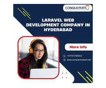Laravel Web Development Company in Hyderabad|Conquerors Software Technology | +91-7013196804