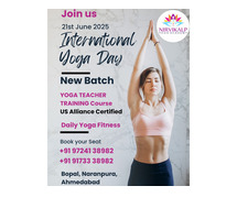 New Batch For Yoga Teacher Training Course, started 21st june, international yoga day