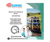 Medivic Train Ambulance Chennai takes care of patients to the best of its ability!