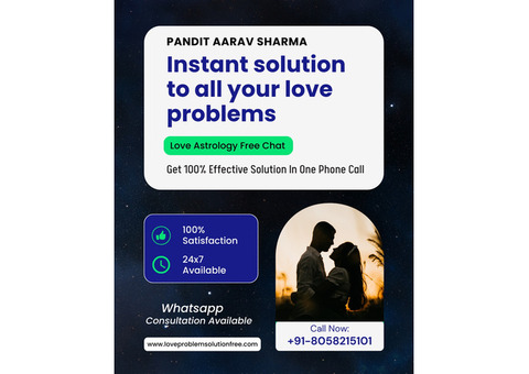 Get Astrology-Based Solution for Love Problems