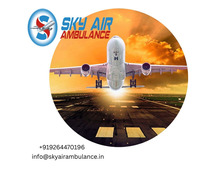 Sky Air Ambulance in Patna, Fast transport with low cost.