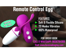 Bullet Vibrator Wireless 20 Mode Egg Toy Best Rate Call 9836794089