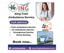 King Never Increase the Pressure by Missing Steps in Siliguri in its Train Ambulance