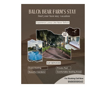 Black Bear Farmhouse – Best Farmhouse in Jaipur | Best Farm Stay in Jaipur | Private Villa in Jaipur