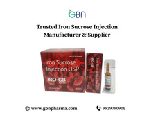 Trusted Iron Sucrose Injection Manufacturer & Supplier