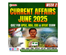 NDA coaching lucknow : Current Affairs June 2025