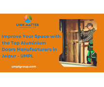 Improve Your Space with the Top Aluminium Doors Manufacturers in Jaipur - UMPL