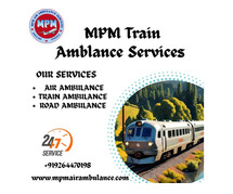 MPM Train Ambulance in Guwahati provides a team just for the patient