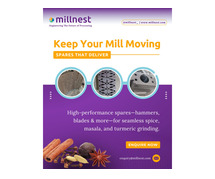 Spares for Spices Grinding Machines & Process Equipments| MillNest